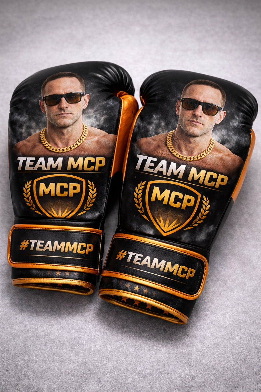 Team MCP corner gloves merchandise art